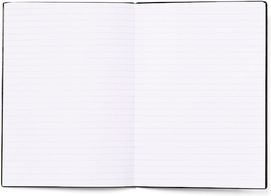 Boss Iconic Notebook 160 Sheets A5 Ruled with Elastic Black