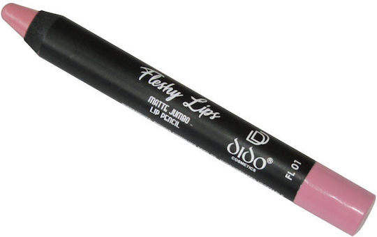 Dido Cosmetics Fleshy Lips Matte Jumbo Lip Pencil Long Lasting Pencil Lipstick Matte No 01 2gr