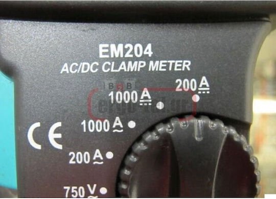 All-Sun Αμπεροτσιμπίδα Ψηφιακή 1000A AC ΕΜ204