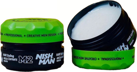 NISHMAN Matte Clay Wax Keratin Argile M2 100ml