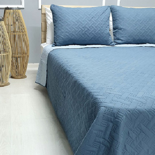 Joli Pătură Hotelului Super dublu L240xl220cm. Albastru
