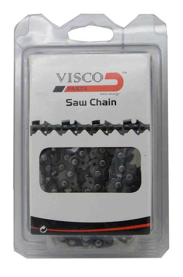 Visco Parts 141-64ΔΣ Chainsaw Chain with Pitch 1/4", Gauge .043"-1.1mm & Number of Guides 64E