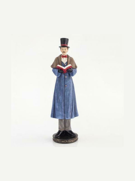 Eurolamp Christmas Figure Blue 31.5x9.5x9cm