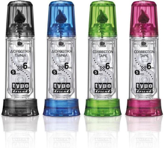 Typotrust Korrekturband (Μiverse Farben) 1Stück