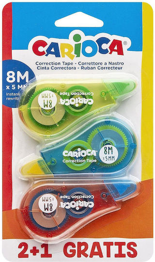 Carioca Correction Tape 12pcs