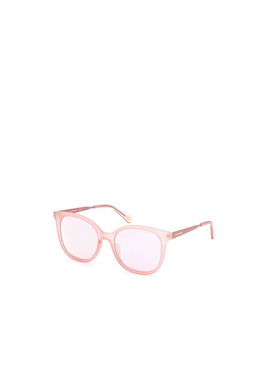 Skechers Women's Sunglasses with Pink Acetate Frame and Pink Mirrored Lenses SE6099 73U