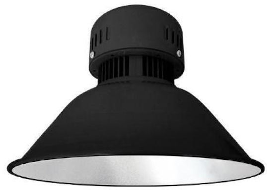 Fos me Commercial Bell Light 20W Warm White 1800lm with Built-in LED Black Ø25.5xH18.5cm