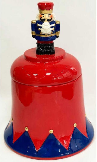 Marva Cookie Jar with Nutcrackers Marva Cookie Jar with Nutcrackers