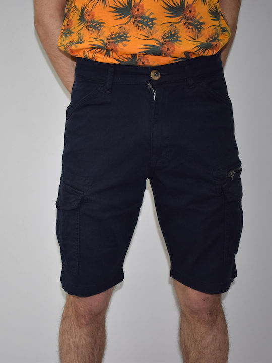 Ανδρική Βερμούδα Cargo Navy Μπλε