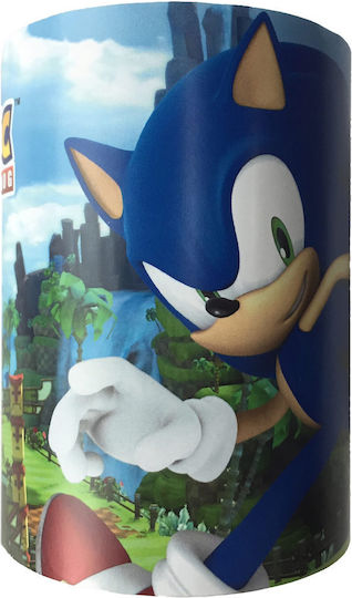 Gim Sonic Kids Stationery Set with Pencil, Sharpener, Eraser, Pen, Ruler and Pencil Holder 6pcs