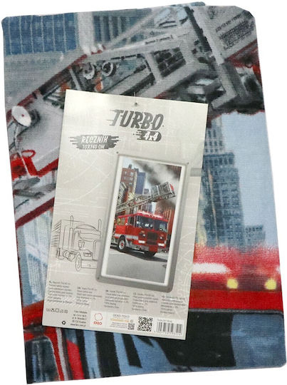 Carbotex Kids Beach Towel Gray 140x70cm