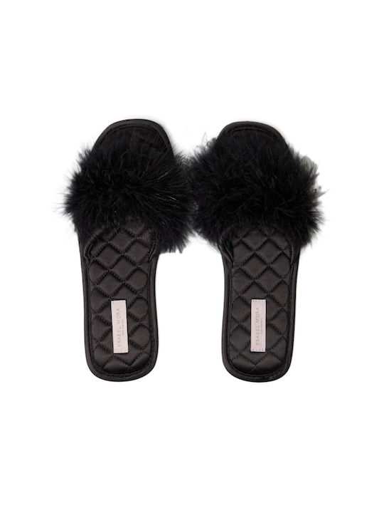 Ysabel Mora Women's Slippers Black