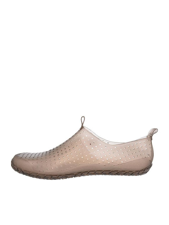 Damen Strandschuhe Transparent