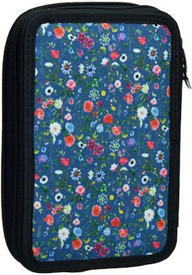 Back Me Up Yorke Margie Pencil Case with 2 Compartments Multicolored