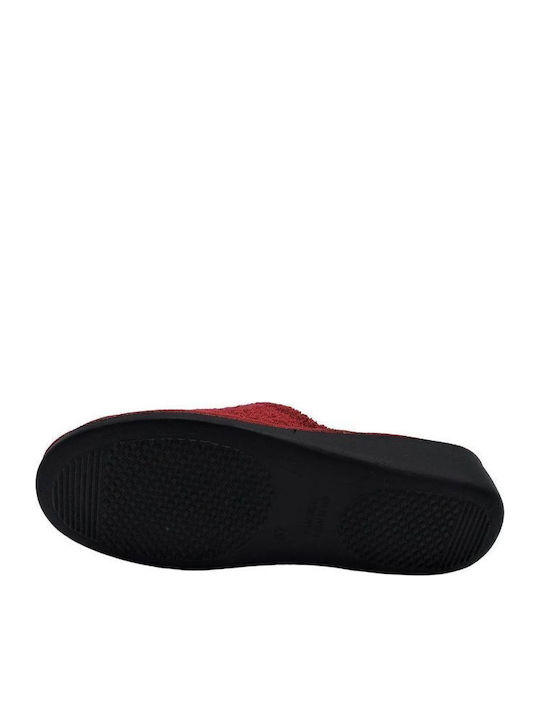 Terry Winter Women's Slippers Burgundy