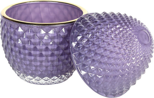 Keskor Easter Egg Glass Easter Egg Glass in Purple color
