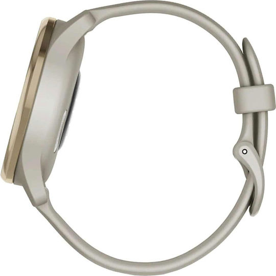Garmin vívomove Trend Неръждаема стомана 40мм Смартчасовник с Пулсомер (Cream Gold)