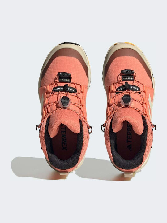 Kinder Wanderschuhe Mid Wasserdicht Koralle ->