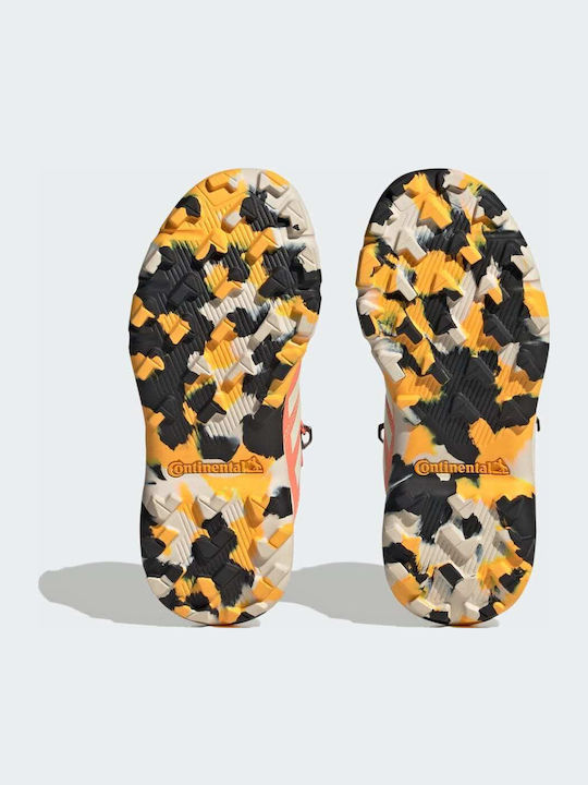 Kinder Wanderschuhe Mid Wasserdicht Koralle ->