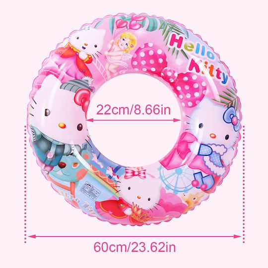 Kids' Swim Ring 60cm Pink
