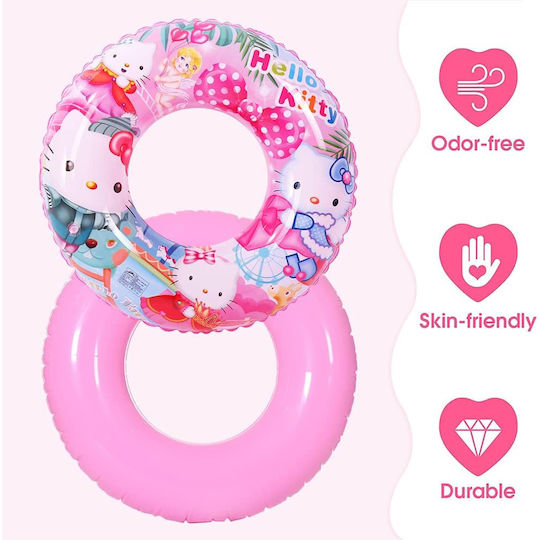 Kids' Swim Ring 60cm Pink