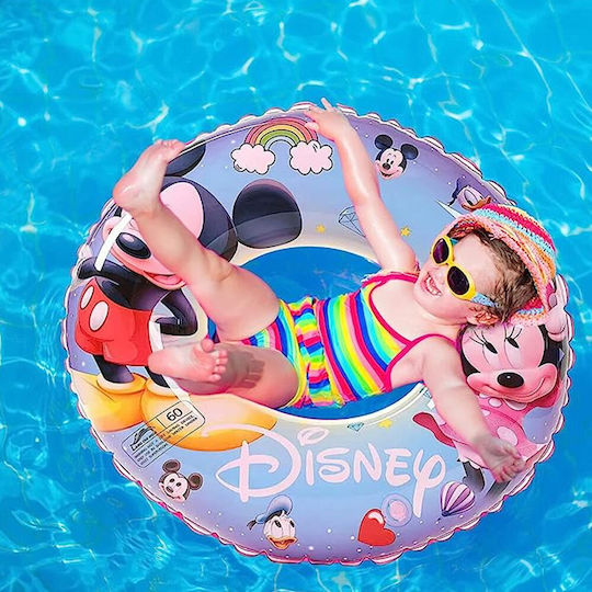 Kids' Swim Ring Mickey 60cm Blue