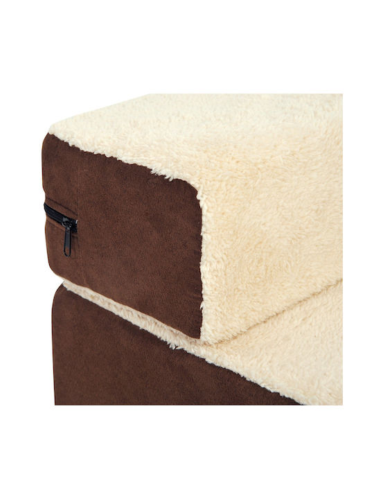 Pawhut Ladder Fabric Toy Dog 54εκ. Brown 1pcs
