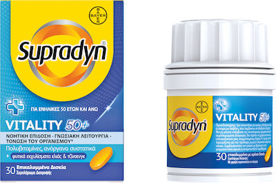 Supradyn Vitality 50+ Vitamin für Energie Energie 30 Mützen