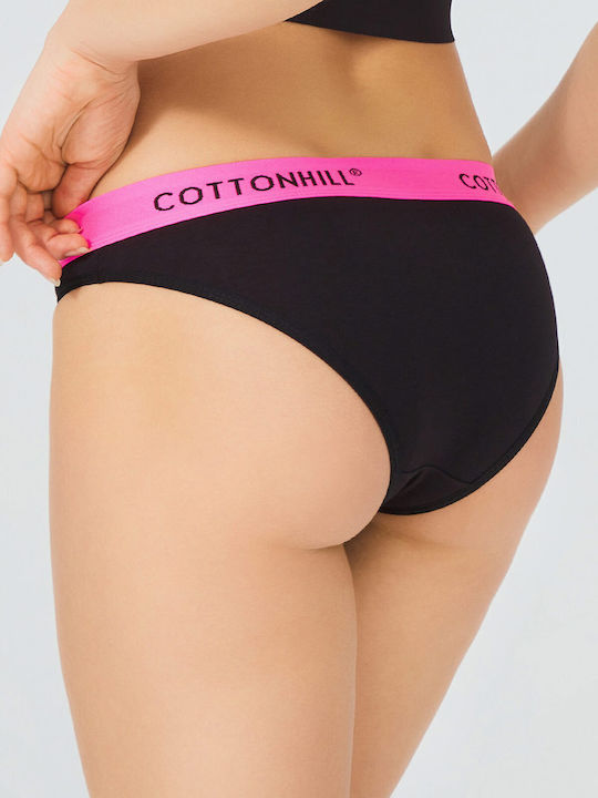 CottonHill Γυναικείο Slip Μαύρο