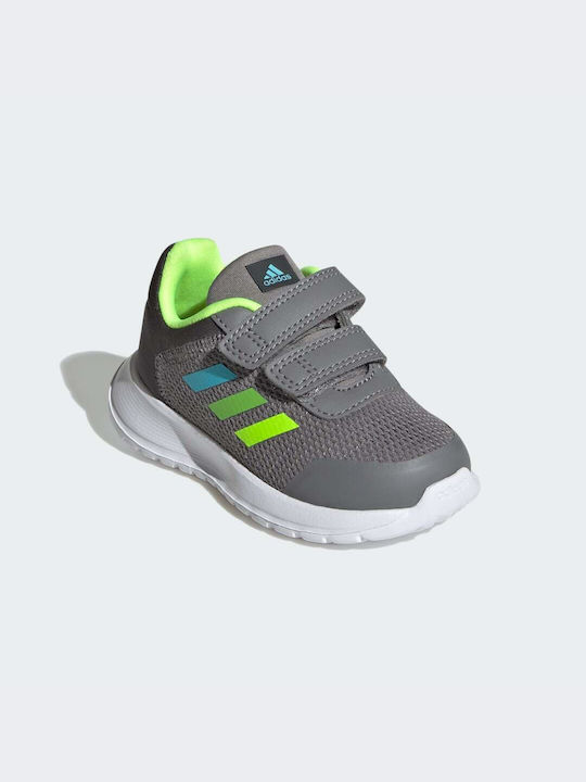 Adidas Αθλητικά Παιδικά Παπούτσια Running Tensaur Run 2.0 CF I με Σκρατς Γκρι