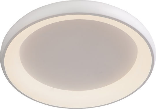 Lightex Φωτιστικό Πλαφονιέρα Οροφής 60εκ. Λευκή με Ενσωματωμένο LED
