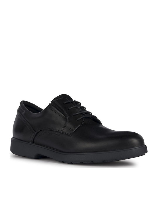Geox Black Spherica Мъжки ежедневни обувки Черен