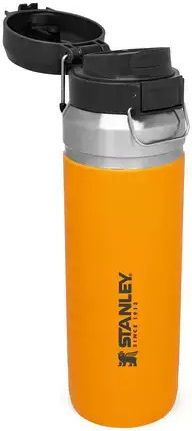Stanley Go Quick Flip Μπουκάλι Θερμός Ανοξείδωτο BPA Free 1.06lt Saffron με Επιστόμιο