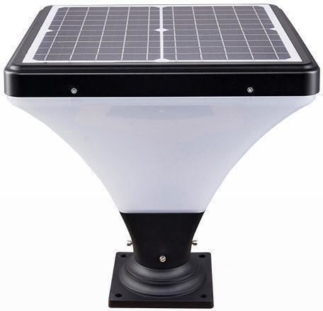 Invictus Solarleuchte Boden Column 25W Warmes Weiß mit Fotokontakt 38.5cmx38.5cmx35cmcm