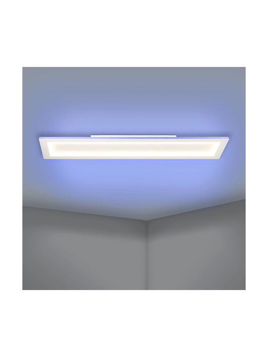 Eglo Padrogiano-Z Smart Ceiling Mount Light 120cm White with Integrated LED