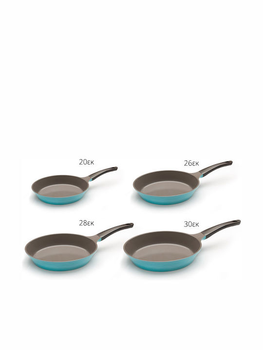 La Cena Pan aus Aluminium mit Keramikbeschichtung Blue 28cm