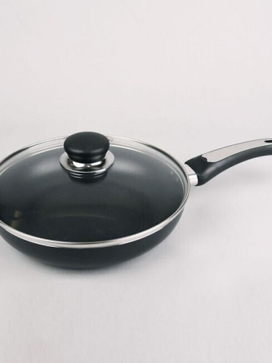 Maestro Pan Mit Deckel aus Aluminium mit Antihaftbeschichtung 28cm