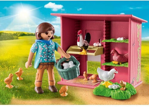 Playmobil Country Chicken coop for 4-10 years old