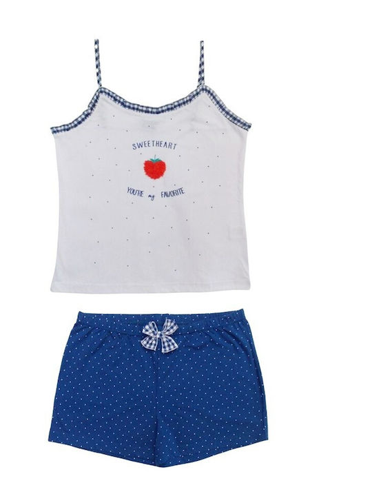 Noidinotte Set Summer Women's Pajamas Navy Blue