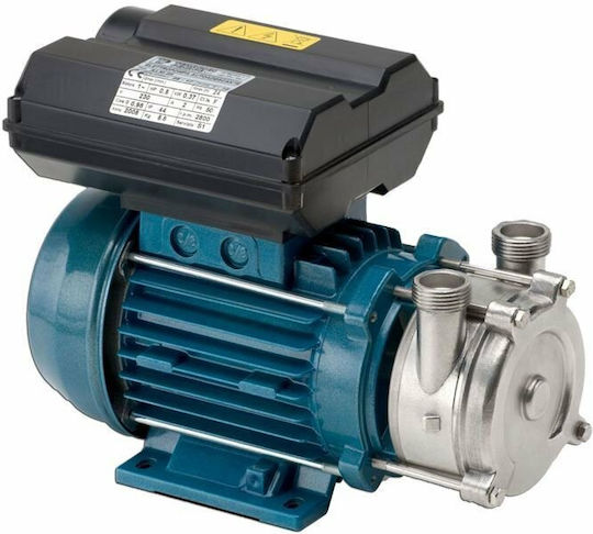 Tellarini 316 ALM 20 Electric Surface Water Pump with Automatic Suction 0.5hp Single-Phase