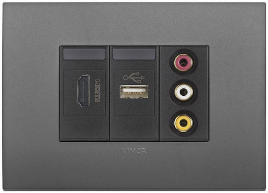 Vimar LED Εφεδρικό Φωτιστικό Ασφαλείας