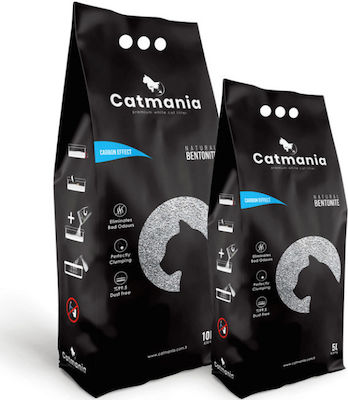 Catmania Carbon Effect Nisip pentru pisici Aglutinare 20lt MCL16