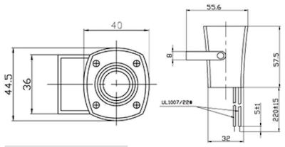 Ningbo Kepo KPS-G4510 Interior Alarm Siren 100dB 12V