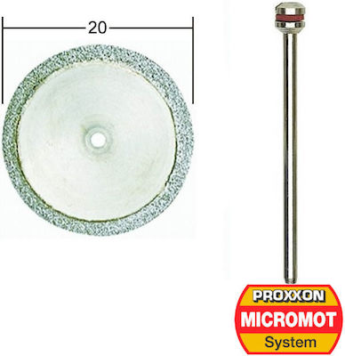 Proxxon Διαμαντόδισκος Μοντελισμού 20mm Slicer/Coarse Grater Disc Construction Materials 20mm 1pcs