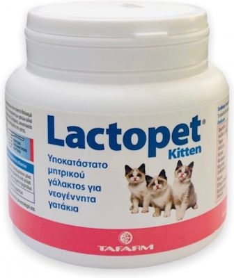 Tafarm Lactopet Lapte pentru Pisici Substitut pentru laptele matern pentru pisoi nou-născuți 200g 2.2.00.084