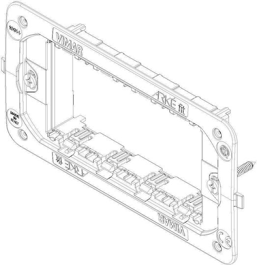 Vimar Vimar Elektrische Schalttafel-Zubehör Unterstützung 19914