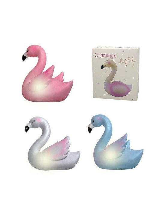 HOMie Kids Decorative Lamp Flamingo Green 13x12cm