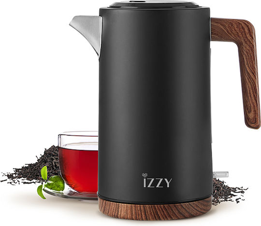 Izzy Kettle 1.7lt 2200W Black