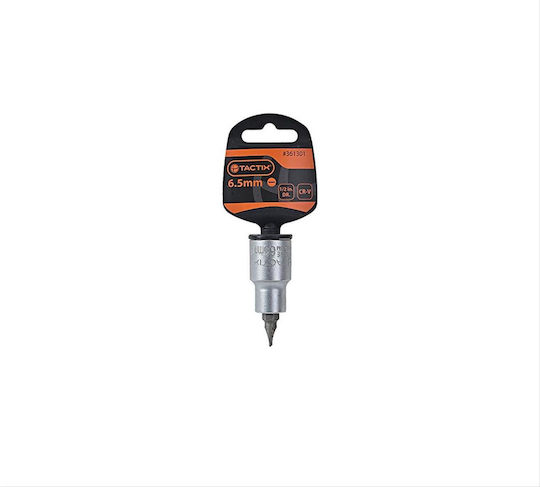 Tactix Socket Tip CR-V 1/2" Straight Walnut with Straight Tip and Socket 1/2'' 10mm