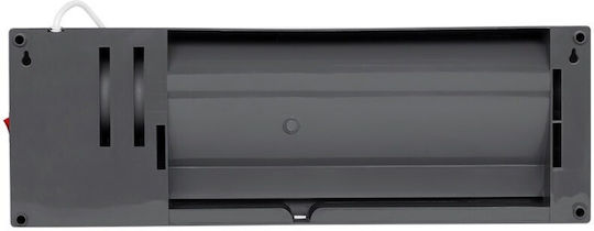 N'Oveen Led Konvektorheizung Wand 2000W mit elektronischem Thermostat 58x20cm Weiß